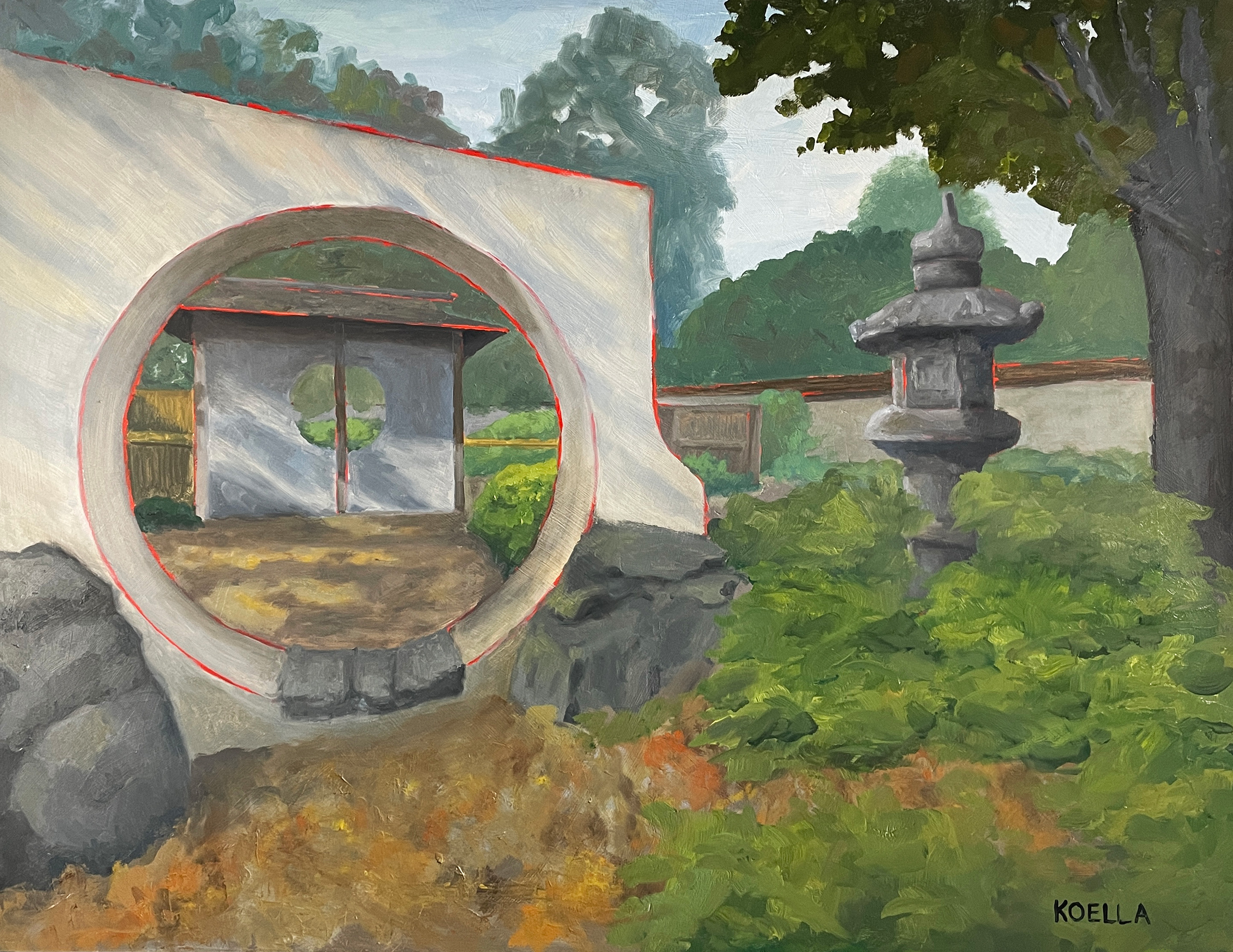 Atlanta Botanical Garden's Japanese Garden.