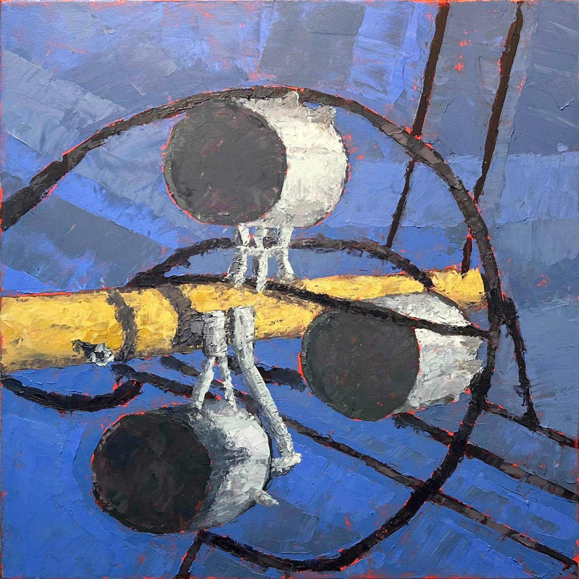 Amsterdam and North Highland 24 x 20 inches, oil on canvas